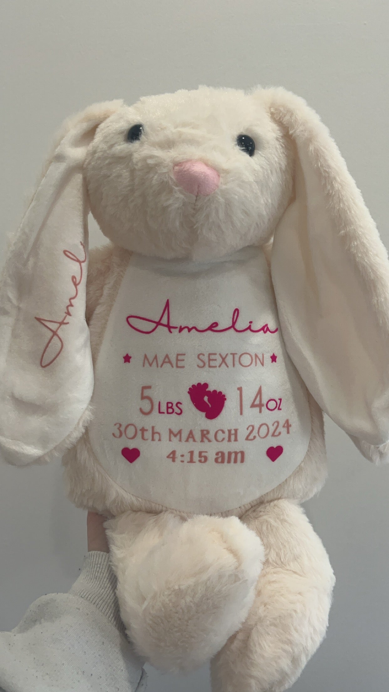 Personalised Bunny