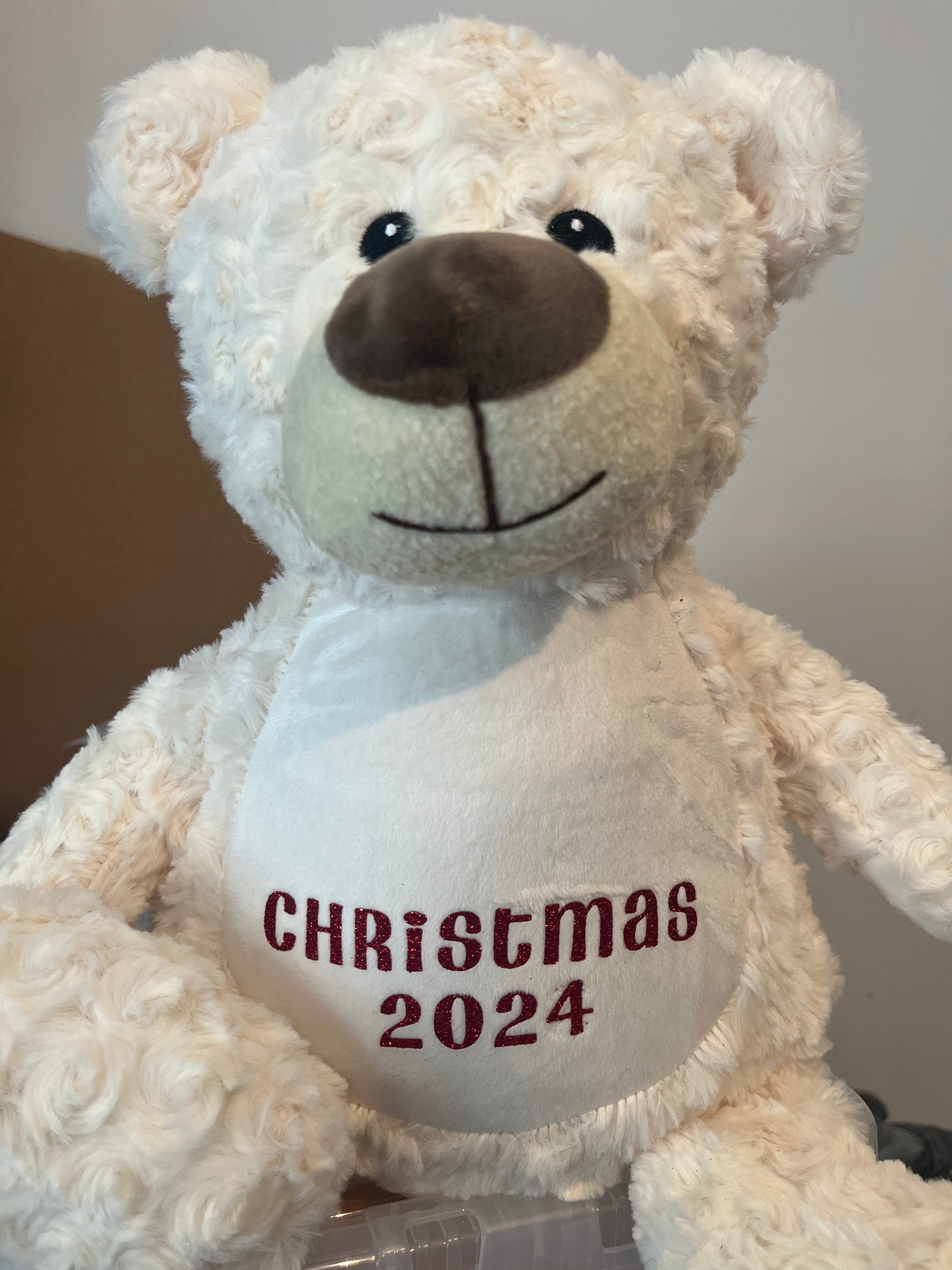 Cream Bear Christmas 2024