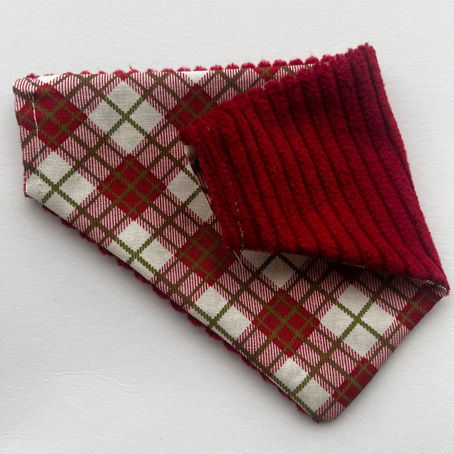 Corduroy & Red Tartan (S)